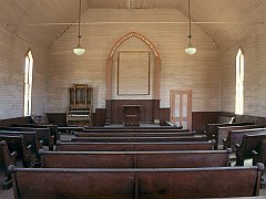 Methodist Church Interior, Bodie, California